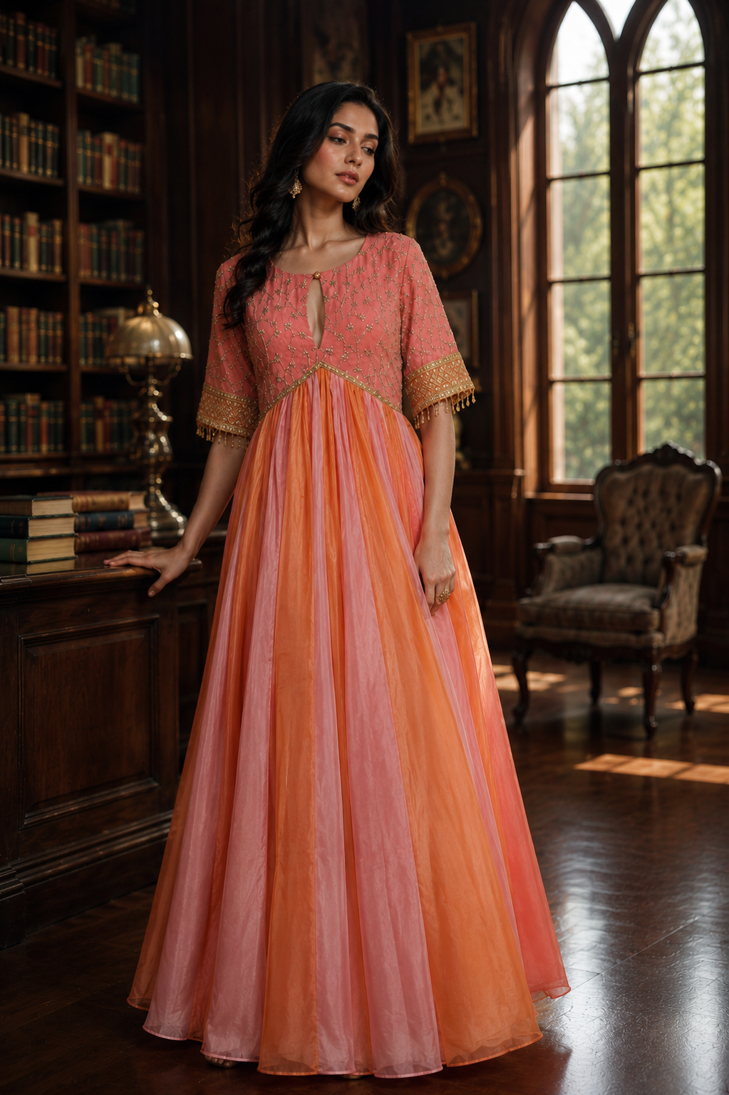 Blush & Peach Dream Gown
